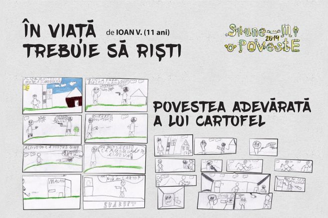 În viață trebuie să riști și Povestea adevărată a lui Cartofel