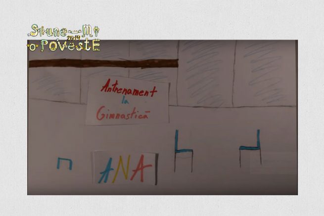 Antrenament la gimnastică